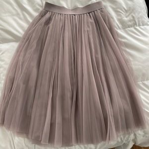 Tulle skirt